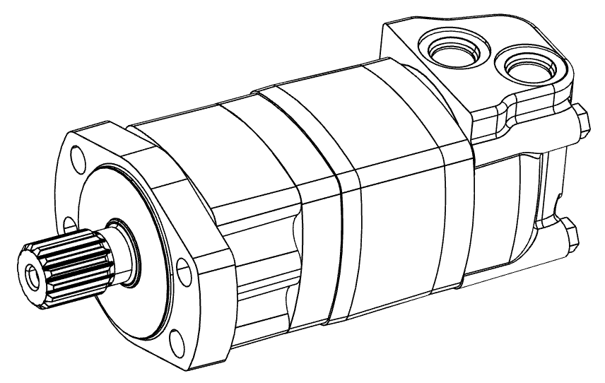 HYDRA GRAPPLE MOTOR (HG61-HG242)
