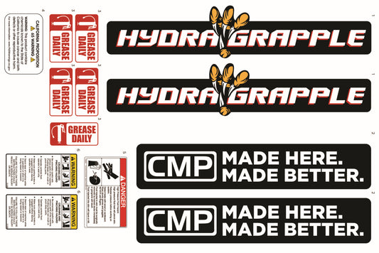 HYDRA GRAPPLE STICKER KIT
