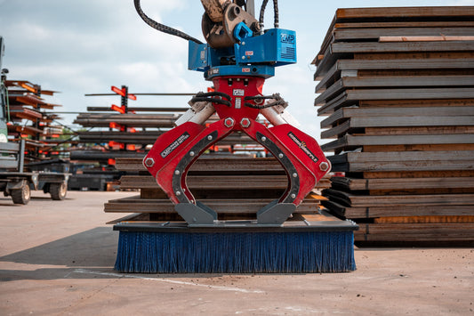 EXCAVATOR BROOM