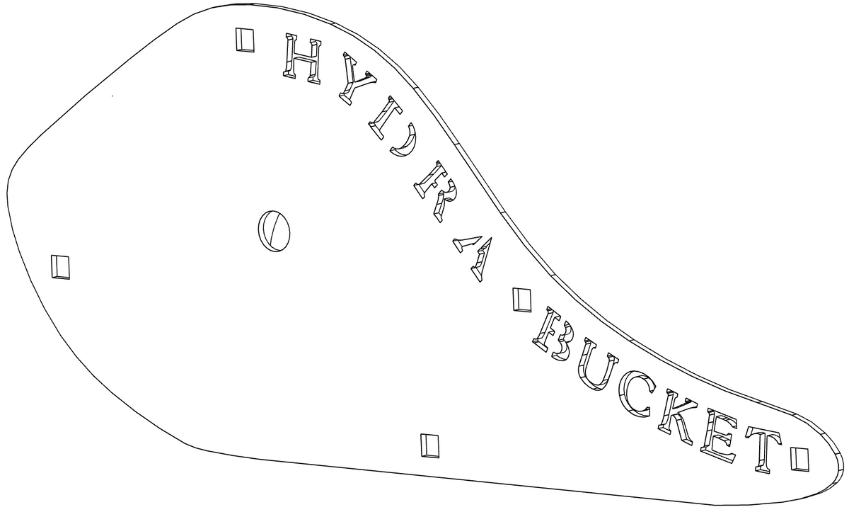 HYDRA BUCKET NON PTO SIDE