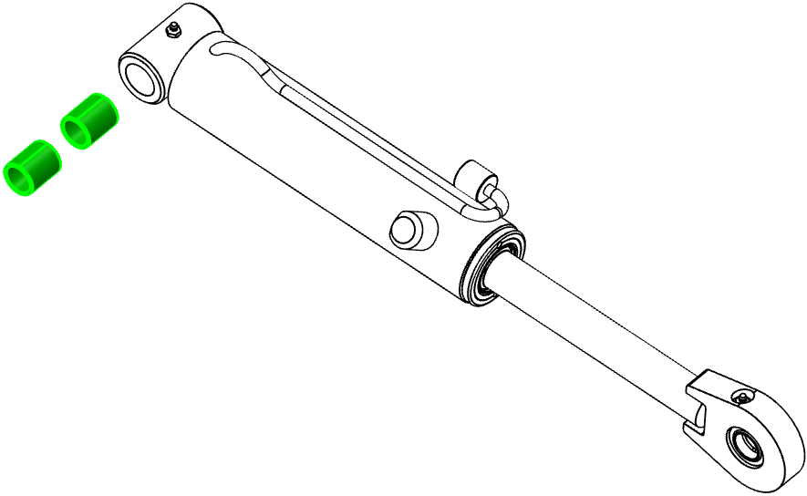HYDRA GRAPPLE CYLINDER COMPONETS